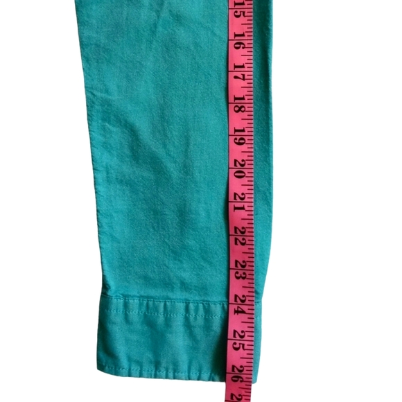 Aeropostale Men's Long Sleeve Oxford Button-Down Shirt.Size M. Color Green. - Picture 7 of 9